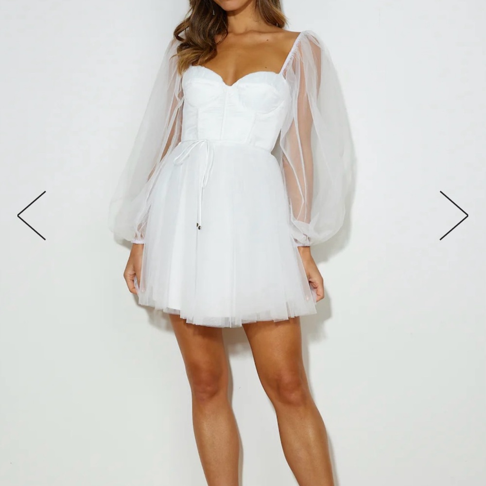 White dress